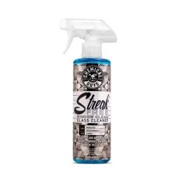 Chemical Guys Streak Free Glass and Window Cleaner, Professional Grade Auto Detailer Spray for Cars, Trucks, Mirrors, and Screens, Ammonia-Free Tint-Safe Formula - 16 Fl Oz